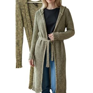 BCBGMaxAzria Sage Knit Hooded Cardigan